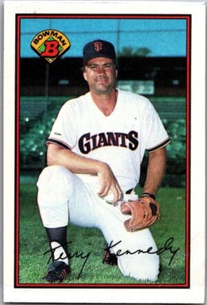 1989 Bowman San Francisco Giants #470 Terry Kennedy