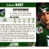 1992 Score Hartford Whalers #261 Adam Burt