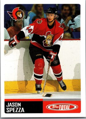 2002 Topps Total Ottawa Senators #411 Jason Spezza RC Rookie