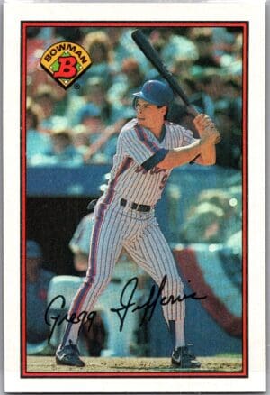1989 Bowman New York Mets #381 Gregg Jefferies