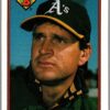 1989 Bowman Oakland Athletics #186 Bob Welch