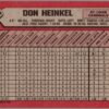 1989 Bowman St. Louis Cardinals #427 Don Heinkel