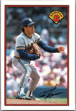 1989 Bowman Milwaukee Brewers #129 Teddy Higuera