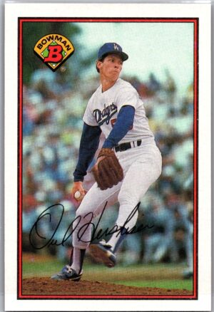 1989 Bowman Los Angeles Dodgers #341 Orel Hershiser
