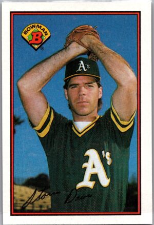 1989 Bowman Oakland Athletics #192 Storm Davis