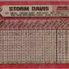 1989 Bowman Oakland Athletics #192 Storm Davis