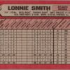 1989 Bowman Atlanta Braves #278 Lonnie Smith