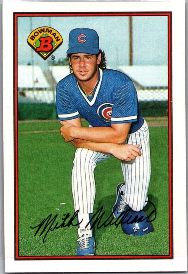 1989 Bowman Chicago Cubs #283 Mitch Williams