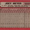 1989 Bowman Milwaukee Brewers #138 Joey Meyer