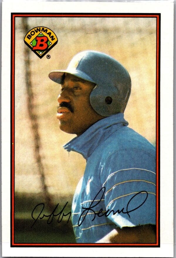 1989 Bowman Seattle Mariners #218 Jeffrey Leonard