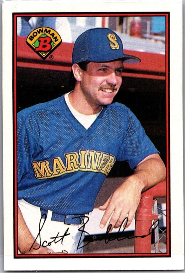 _10 1989 Bowman Seattle Mariners #203 Scott Bankhead