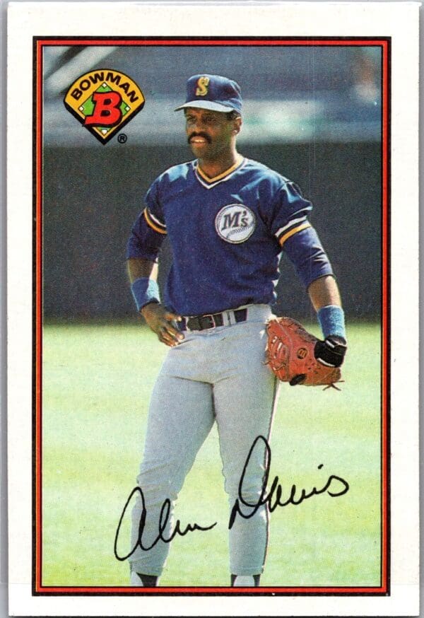 1989 Bowman Seattle Mariners #215 Alvin Davis