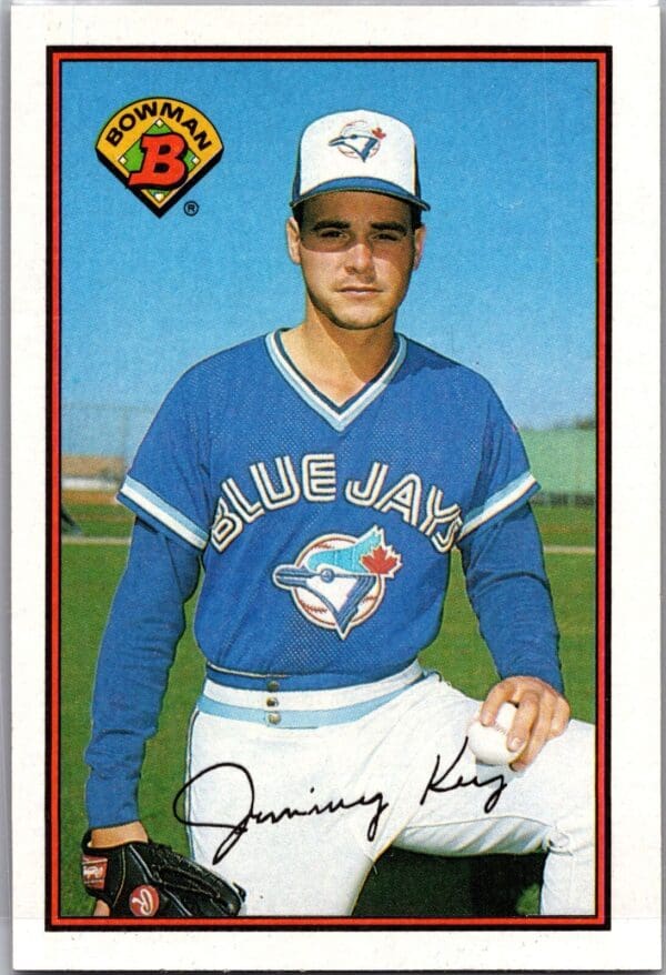 1989 Bowman Toronto Blue Jays #243 Jimmy Key