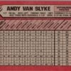 1989 Bowman Pittsburgh Pirates #424 Andy Van Slyke