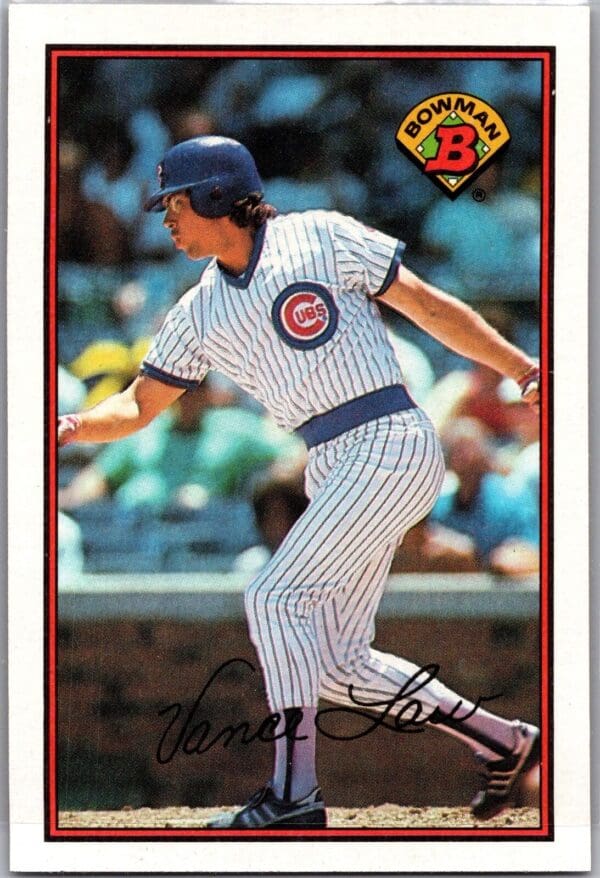 _10 1989 Bowman Chicago Cubs #293 Vance Law