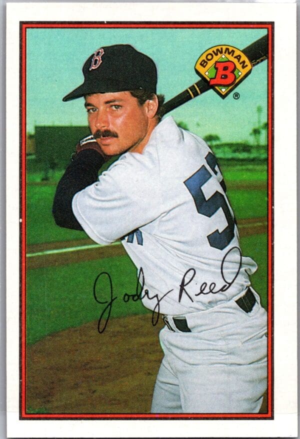 _10 1989 Bowman Boston Red Sox #30 Jody Reed