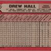 1989 Bowman Texas Rangers #221 Drew Hall