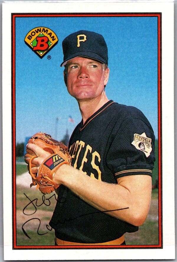 _10 1989 Bowman Pittsburgh Pirates #410 Jeff Robinson