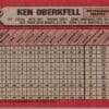 1989 Bowman Pittsburgh Pirates #418 Ken Oberkfell