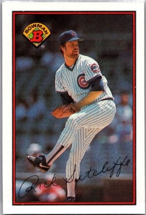 _10 1989 Bowman Chicago Cubs #281 Rick Sutcliffe