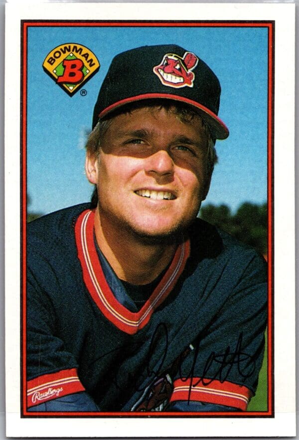 _10 1989 Bowman Cleveland Indians #79 Rich Yett