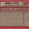 1989 Bowman Cleveland Indians #79 Rich Yett