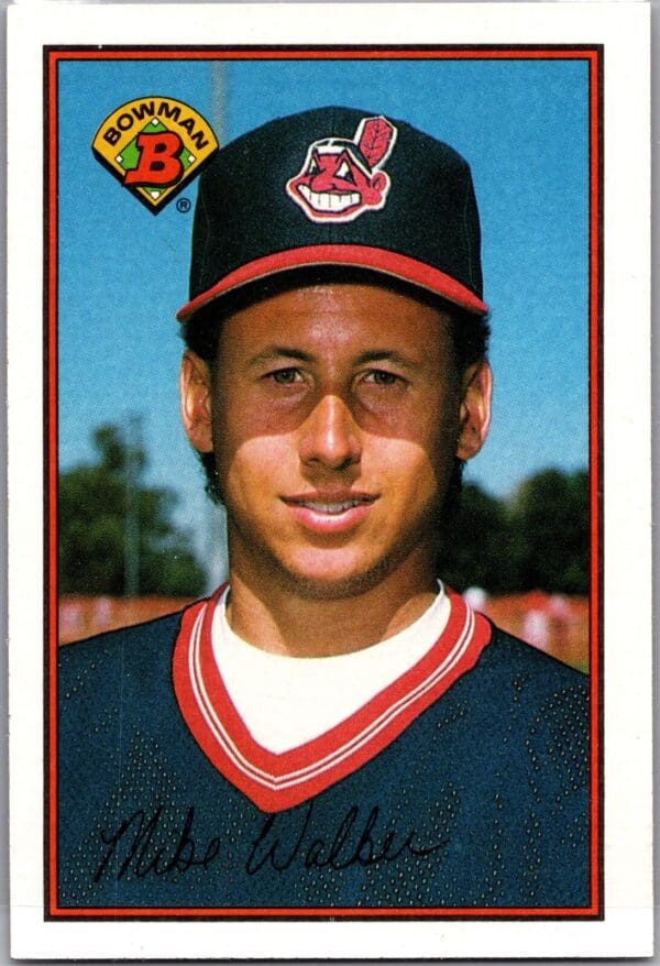 1989 Bowman Cleveland Indians #77 Mike Walker