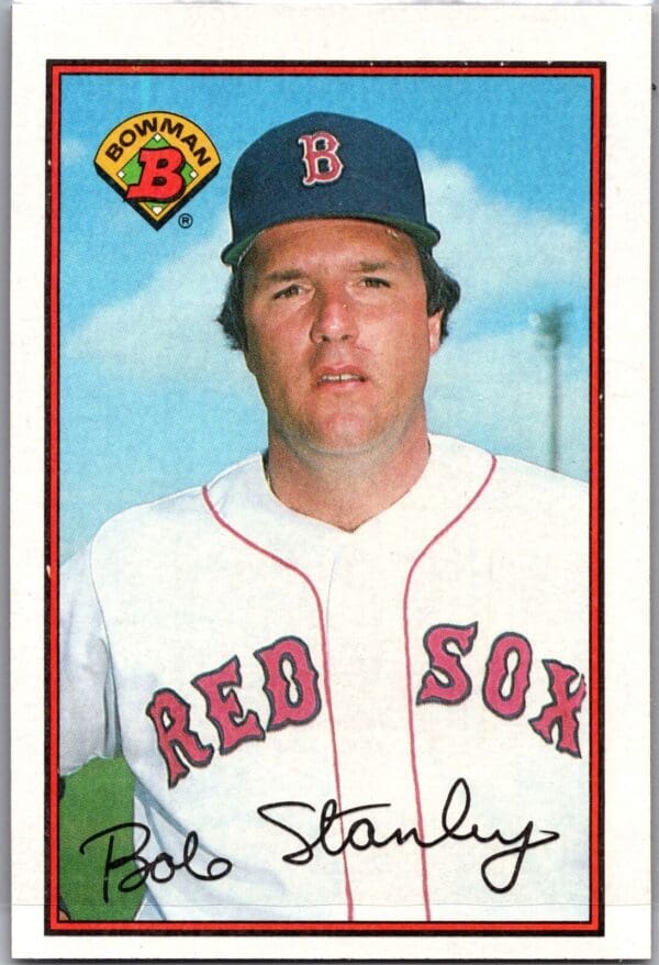 _10 1989 Bowman Boston Red Sox #25 Bob Stanley