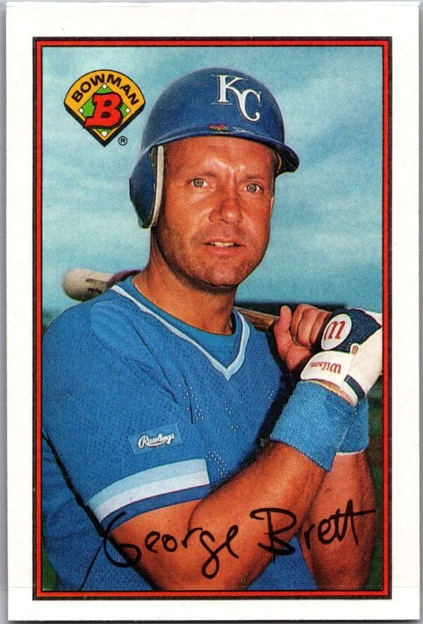 1989 Bowman Kansas City Royals #121 George Brett