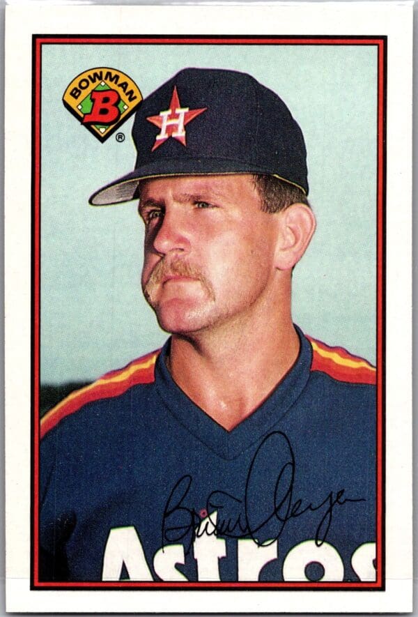 1989 Bowman Houston Astros #319 Brian Meyer