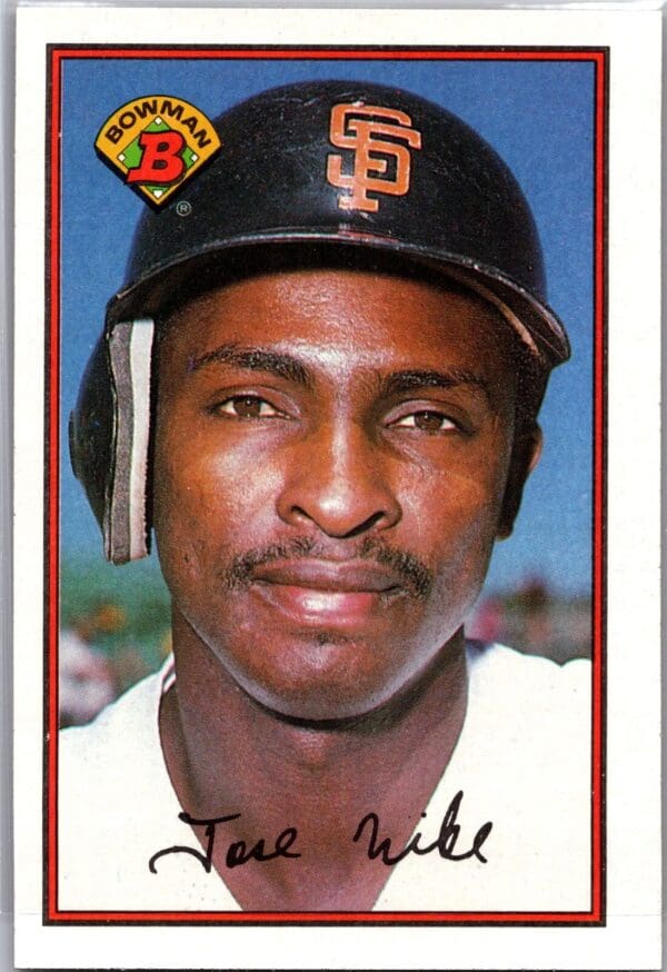 1989 Bowman San Francisco Giants #471 Jose Uribe