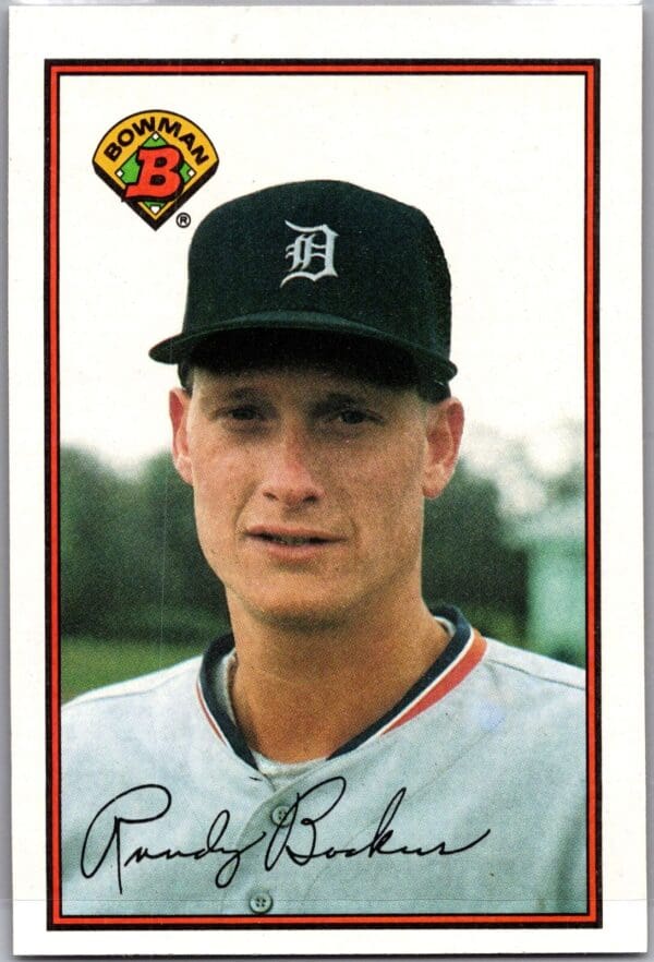 1989 Bowman Detroit Tigers #96 Randy Bockus
