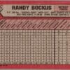 1989 Bowman Detroit Tigers #96 Randy Bockus