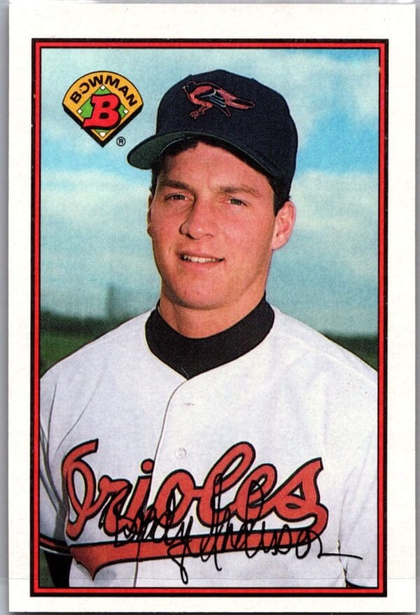 1989 Bowman Baltimore Orioles #18 Brady Anderson