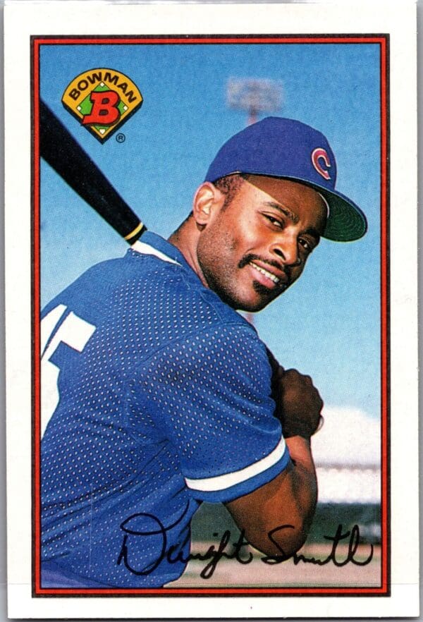 1989 Bowman Chicago Cubs #297 Dwight Smith