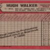 1989 Bowman Kansas City Royals #127 Hugh Walker RC Rookie