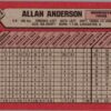 1989 Bowman Minnesota Twins #149 Allan Anderson