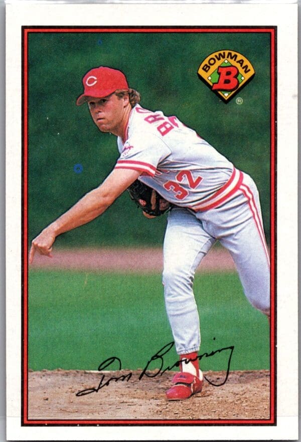 1989 Bowman Cincinnati Reds #306 Tom Browning