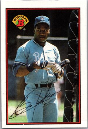 _10 1989 Bowman Kansas City Royals #126 Bo Jackson