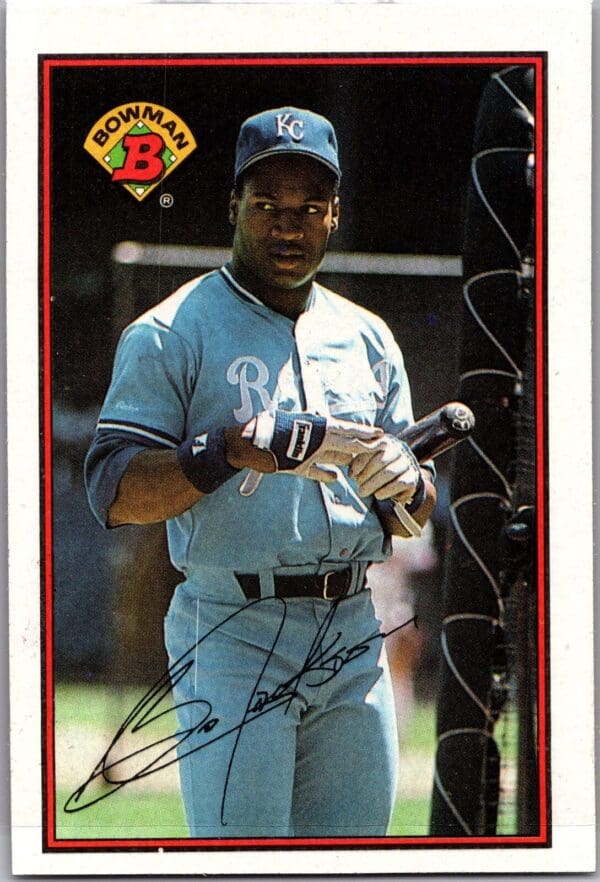 1989 Bowman Kansas City Royals #126 Bo Jackson