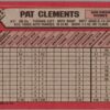 1989 Bowman San Diego Padres #452 Pat Clements