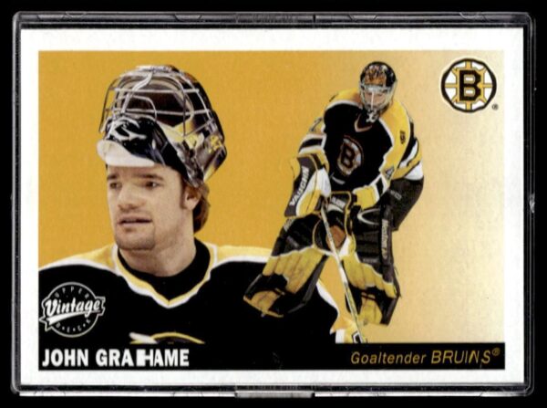 2002 Upper Deck Vintage Boston Bruins #22 John Grahame