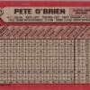 1989 Bowman Cleveland Indians #84 Pete O'Brien