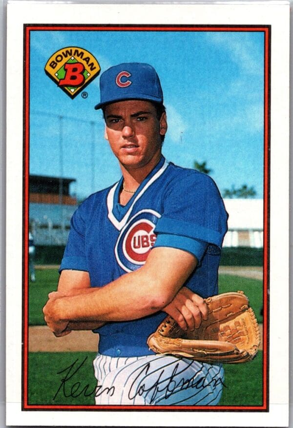 1989 Bowman Chicago Cubs #282 Kevin Coffman