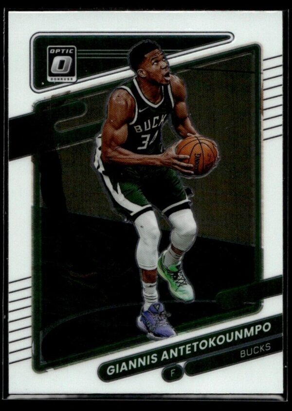 2021-22 Donruss Optic Giannis Antetokounmpo Milwaukee Bucks #31