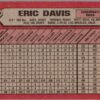 1989 Bowman Cincinnati Reds #316 Eric Davis