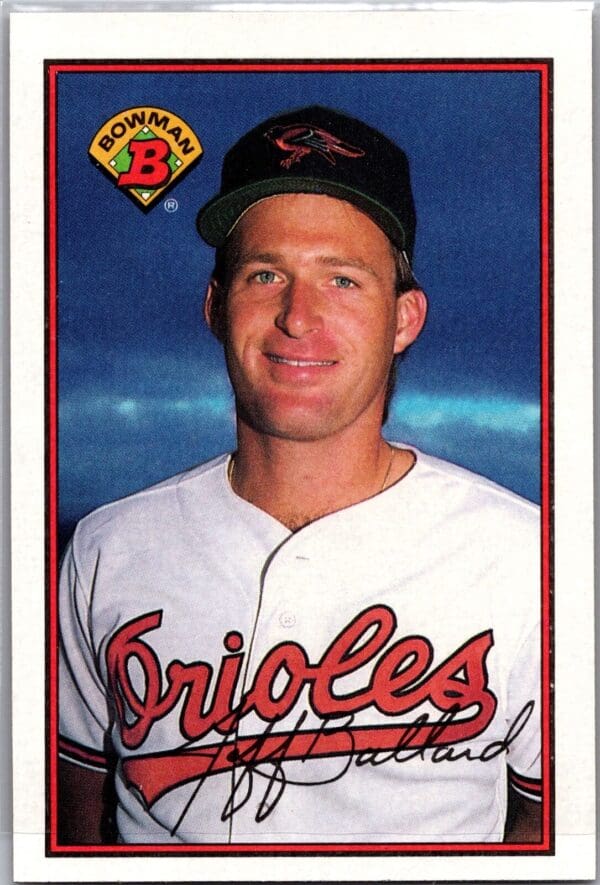1989 Bowman Baltimore Orioles #7 Jeff Ballard