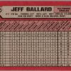 1989 Bowman Baltimore Orioles #7 Jeff Ballard