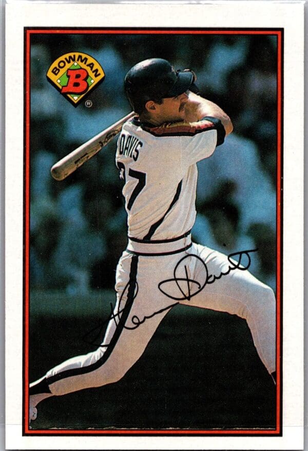 1989 Bowman Houston Astros #331 Glenn Davis