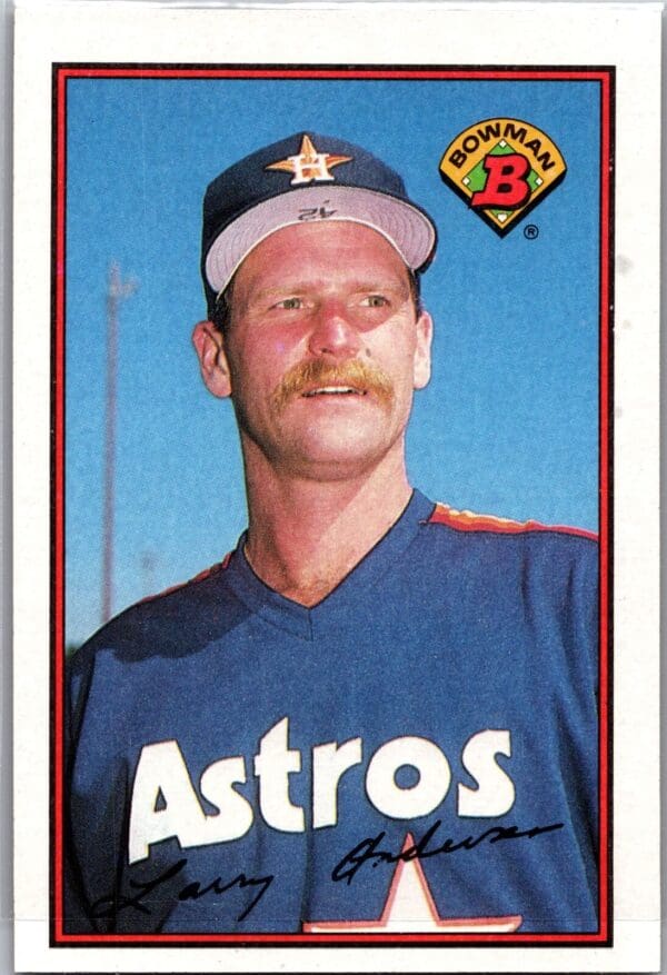 1989 Bowman Houston Astros #325 Larry Andersen